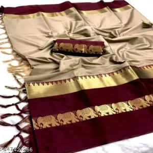 Hathi-Design-Silk-Saree-4