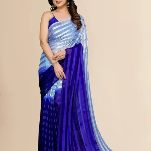 Striped-Padding-Satin-Silk-Saree-1