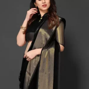 Fancy-South-indian-saree-with-blouse-piece-4