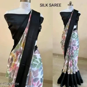 SATIN-Silk-soft-printed-saree-1