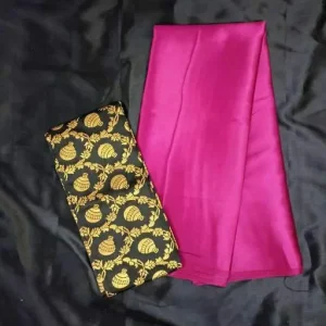 sana-silk-satin-Purple-saree-with-Blouse-4
